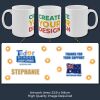 325ML Coffee Mug Ceramic White Thumbnail