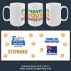 443ML Coffee Mug Ceramic White Thumbnail