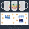 443ML Coffee Mug Ceramic White Thumbnail